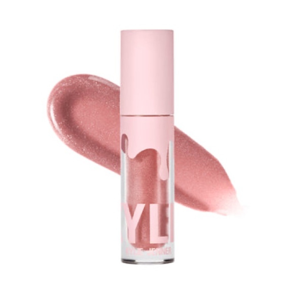 🆕 💄 KYLIE JENNER HIGH GLOSS damn gina - mauve pink with pink shimmer